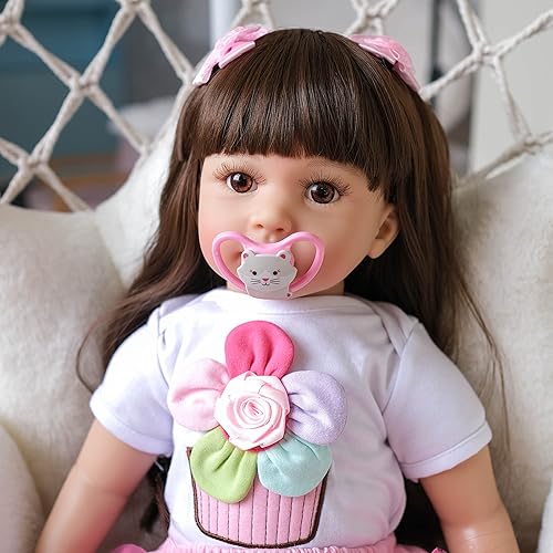 Zero Pam 24 Inch Realistic Reborn Toddler Girls Soft Silicone - Main Image