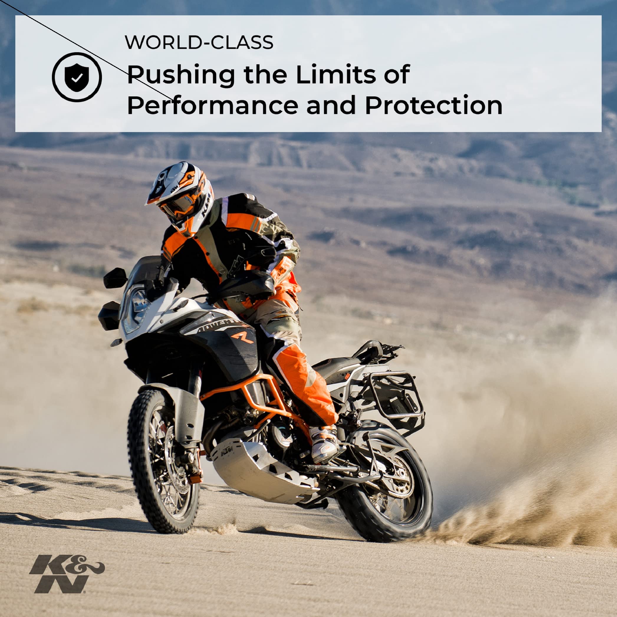 K&N HA-9200 High Performance Air Filter For Honda - Washable, Reusable, Drop-in Design