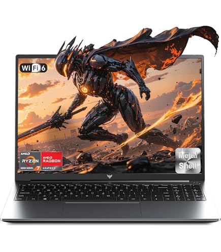 Amazon.com: Gaming Laptop with Ryzen 7 7735HS (up to 4.75GHz),16GB