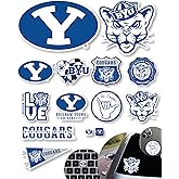 BYU Stickers for Gift, Car, Water Bottle, Laptop, and Phone for Brigham Young Cougs Football Fans and University Graduates (BYU Cougars)