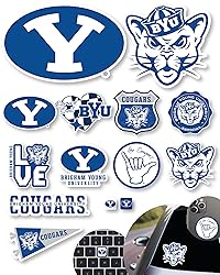 BYU Stickers for Gift, Car, Water