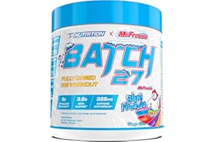 Batch 27 Pre Workout Powder - Nitric Oxide Booster & Preworkout for Men and Women w/Citrulline, Beta Alanine, Caffeine for En