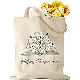 Miss Adola Teacher Tote Bag - Aesthetic Cute Women Canvas Tote Bag Teacher Appreciation Resuable Shoulder Bag for Daily
