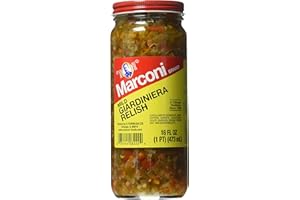 Marconi Mild Giardiniera Relish, 16 Ounce