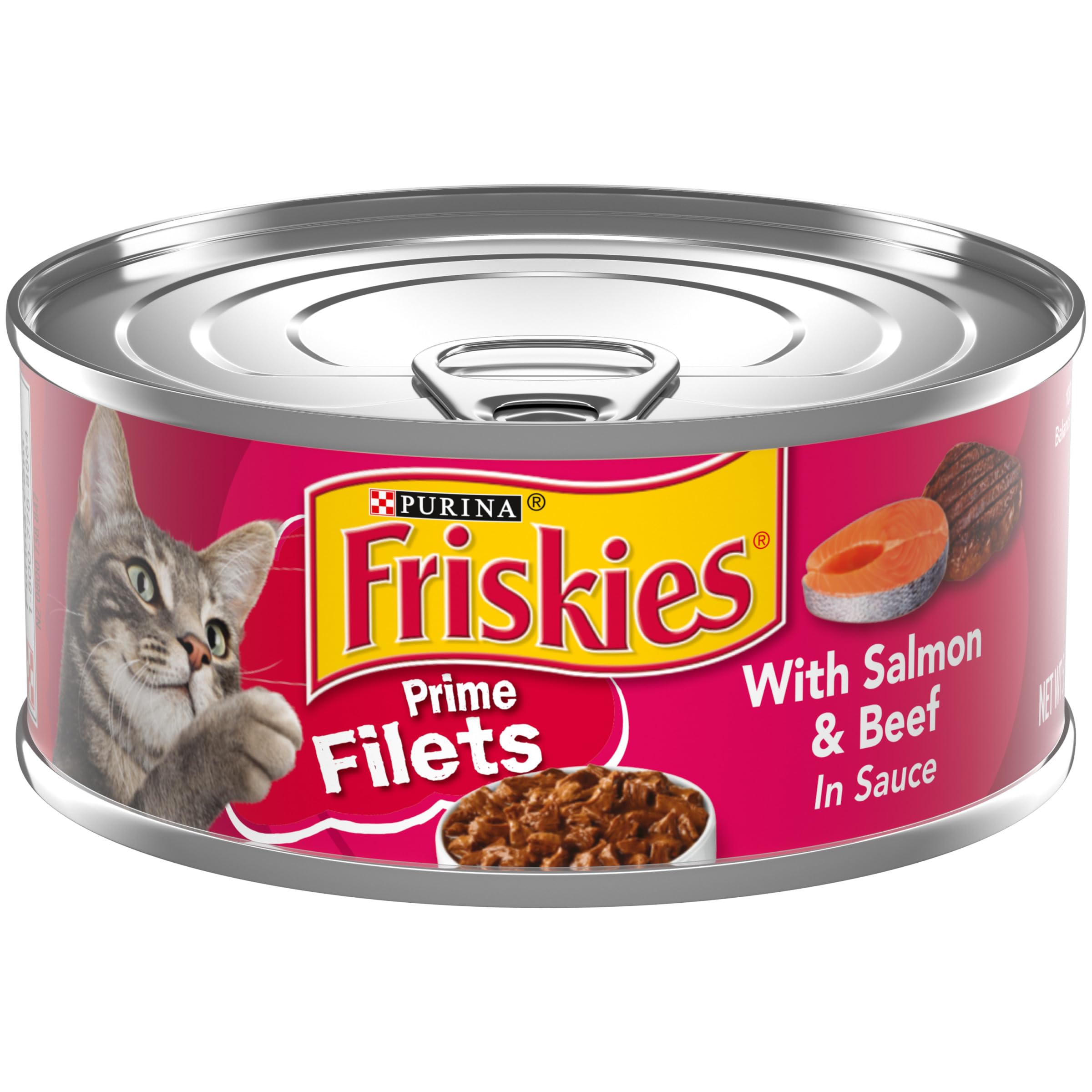 Purina Friskies Wet Cat Food, Prime Filets With