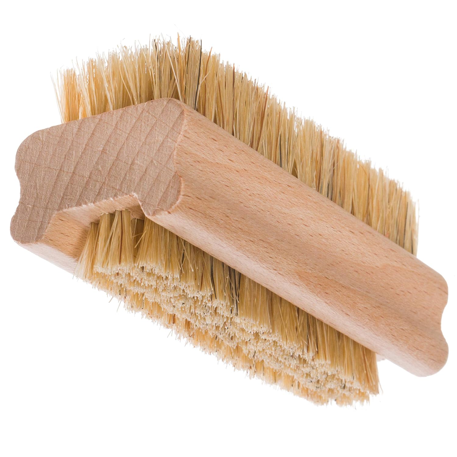 Redecker Natural Pig Bristle Nail Brush with Untreated Beechwood Handle, 3-3/4-Inches : Beauty