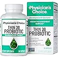 Physician's CHOICE Probiotics for Weight Management & Bloating - 6 Probiotic Strains - Prebiotics - Key ingredient Cayenne - Supports Gut Health - Weight Management for Women & Men - Green Tea - 84 CT