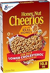 Honey Nut Cheerios, Heart Healthy Gluten Free Breakfast Cereal with Whole Grain Oats, 10.8 oz