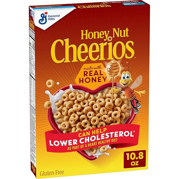HONEY NUT CHEERIOS CEREAL, LIMITED EDITION HEART SHAPES,...