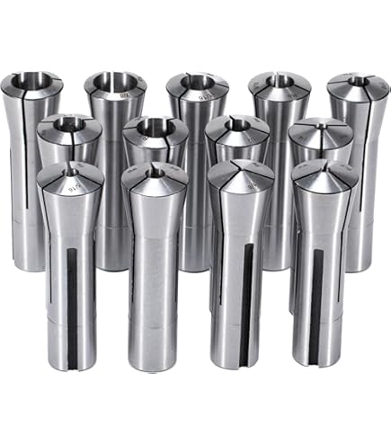 7 Pc Fractional R8 Collet Set 1/8