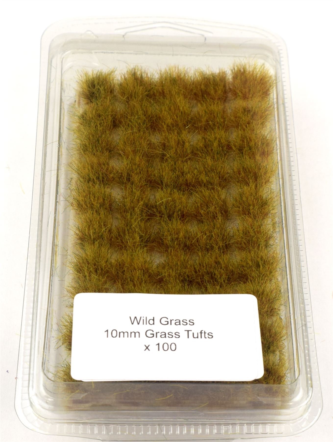 War World Scenics 10mm Self-Adhesive Static Grass Tufts x 100 –Wild Grass