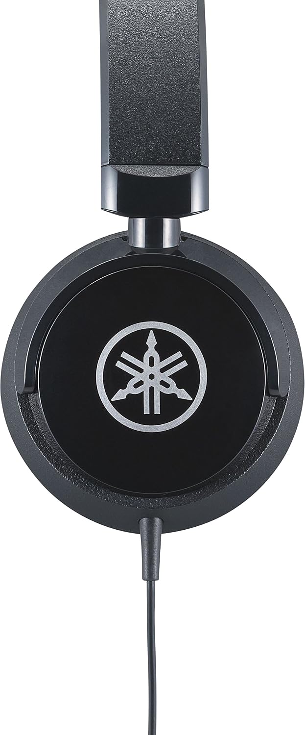 Yamaha HPH-50 Headphones, Quality Sound, Deep Bass and Balanced Treble, Over Ear, Wired Musicians Headphones, in Black - Image 3