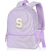 YOOLIFE Personalized Gifts Initial Birthday Gift Backpack Gift For Daughter Gifts For Sister Personalized Backpack Purple S