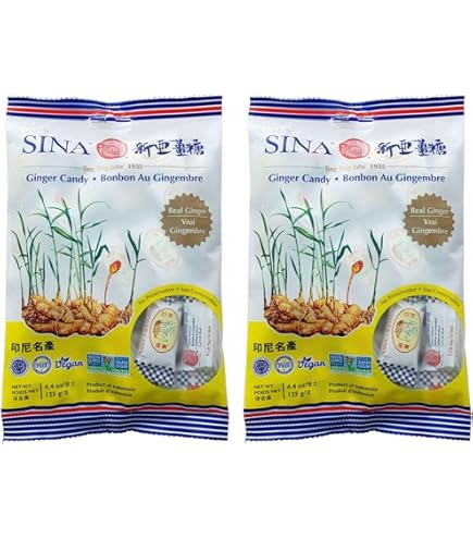Amazon.com : (Pack of 10) Ting Ting Jehe Chewy Ginger Candy Value