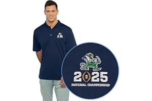 Vantage Apparel Men's Notre Dame Fighting Irish National Championship Bound Polo