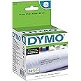 DYMO LW Large Mailing Address Labels for LabelWriter Label Printers, White, 1-4/10'' x 3-1/2'', Large, 2 Rolls of 260