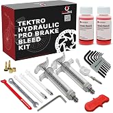 BleedZone Mineral Oil Brake Bleeder Kit Compatible with Tektro TRP, 120ml | Hydraulic Bike Maintenance Set Featuring Reusable Syringe, Hose for MTB Bicycle Systems, Service Plus Controlled Bleeding