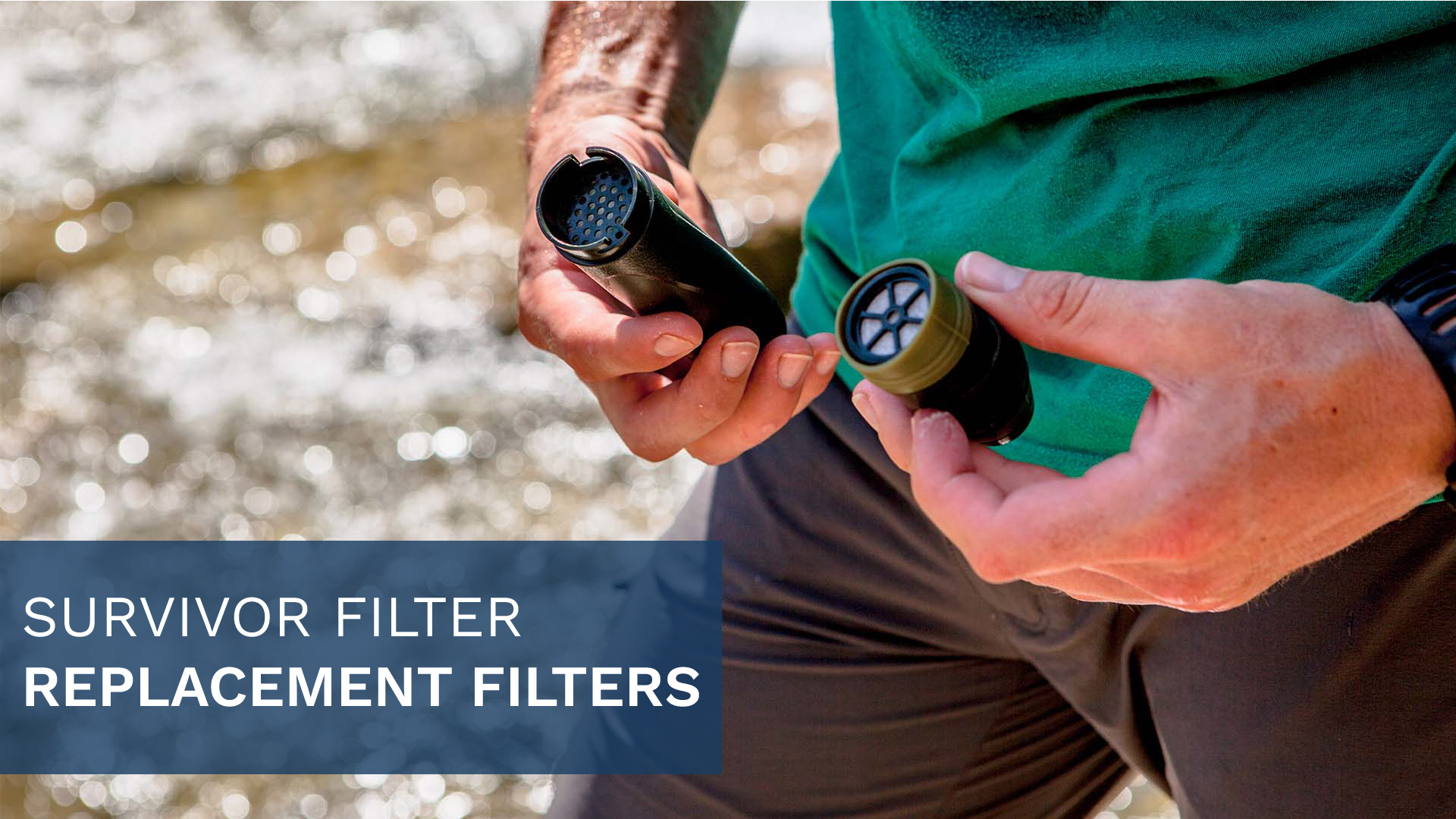 Survivor Filter Straw Ultra Filter Replacement For Straw and Squeeze