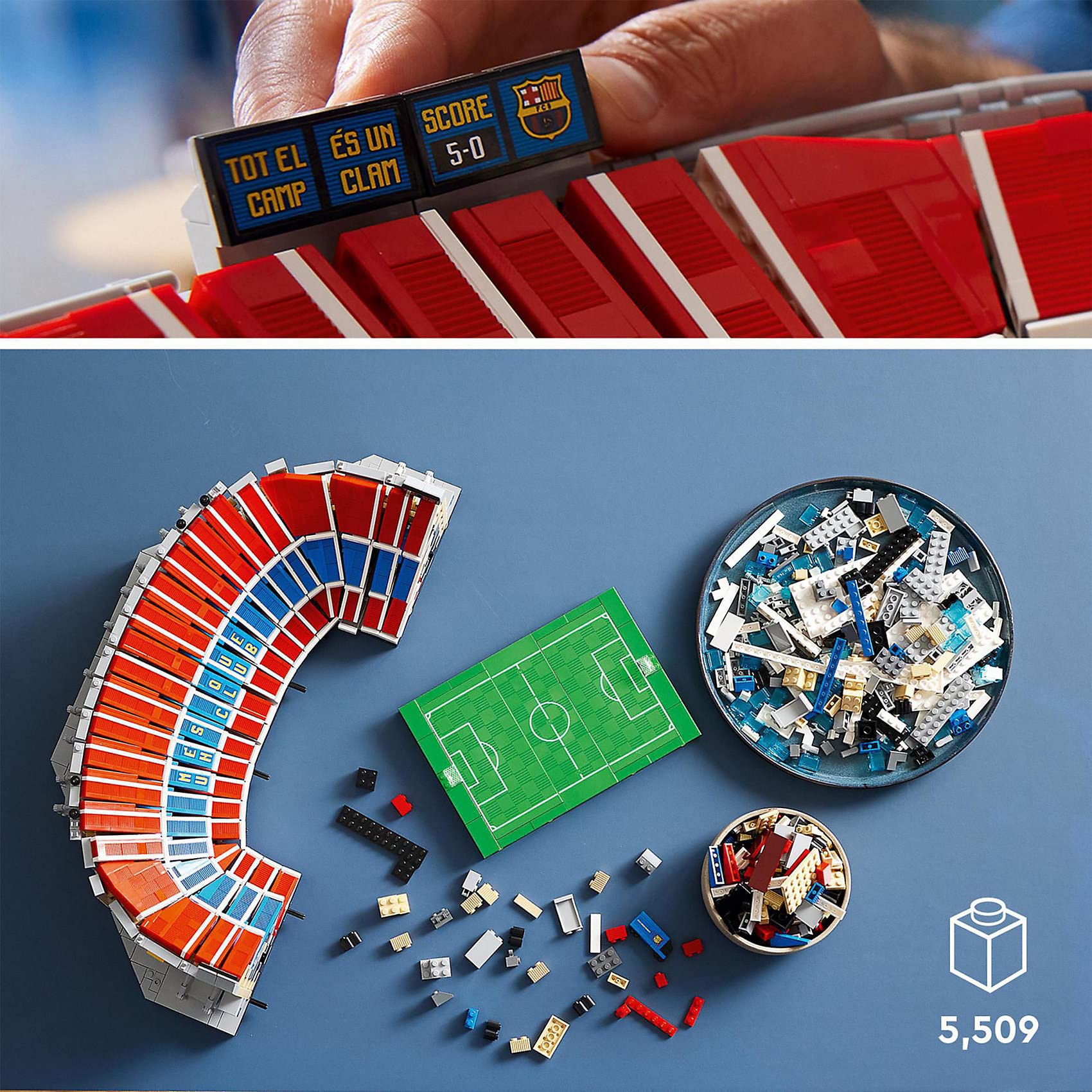 Mua Icons Camp Nou – FC Barcelona 10284 Building Kit;Build a ...