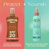 Hawaiian Tropic Dry Oil Gel Sunscreen SPF 20 UVA UVB Water Resistant Coconut view 6