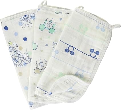Amazon Aden By Aden Anais エイデン バイ エイデンアンドアネイ 日本正規品 モスリンコットン Disneyウォッシュクロスセット3枚入り Mickey Bubble Adisn454j おくるみ ベビー マタニティ 通販