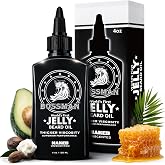 Bossman Jelly Beard Oil (4 oz) - Thicker Formula, Texas Made - Unscented | First-Of-Its-Kind Non-Greasy Jelly Oil w/ Increased Viscosity - Softens, Moisturizes, Conditions Beard w/ Natural Ingredients