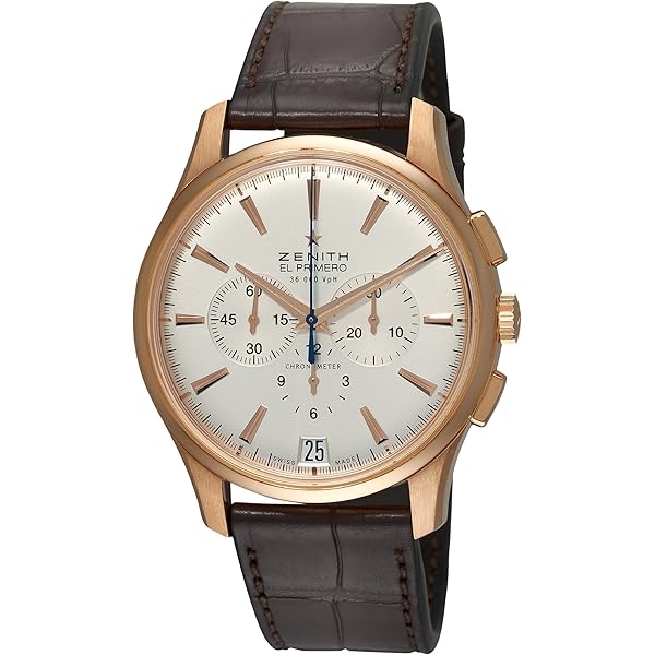 Amazon.com: Zenith Men's 18.2010.681/01.c498 Elite Rose Gold