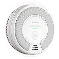 X-Sense Wireless Interconnected Combination Smoke and Carbon Monoxide Detector, 10-Year Battery Powered Fire and CO Alarm, SC06-W, Pack of 1