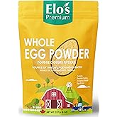 Dried Whole Egg Powder 8oz | PRODUCT OF CANADA| Premium Quality Dehydrated Eggs | Ideal for Baking, Cooking, and Emergency Fo