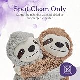 Warmies Warm Hugs Sloth Heat Pad Microwavable Plush Lavender Scented view 2