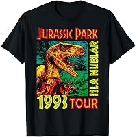 Jurassic Park Vintage T-Rex Break Out Graphic T-Shirt