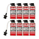 STA-BIL Pump Protector - Protects Pressure Washer Pump and Other Internal Components During Storage - Next Gen Anti-Freeze and Lubricant Formula, 4 oz. (22007-8PK)