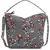 Vera Bradley Women's Cotton Oversized Hobo Shoulder Bag