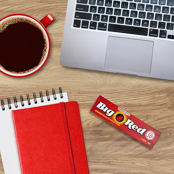 WRIGLEY’S BIG RED CHEWING GUM BULK PACK, 5 STICKS PER PACK (40 TOTAL PACKS)
