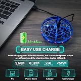 ETPlanet Hand Operated Flying Toy Drone for Kids 360° Gesture LED Lights view 4