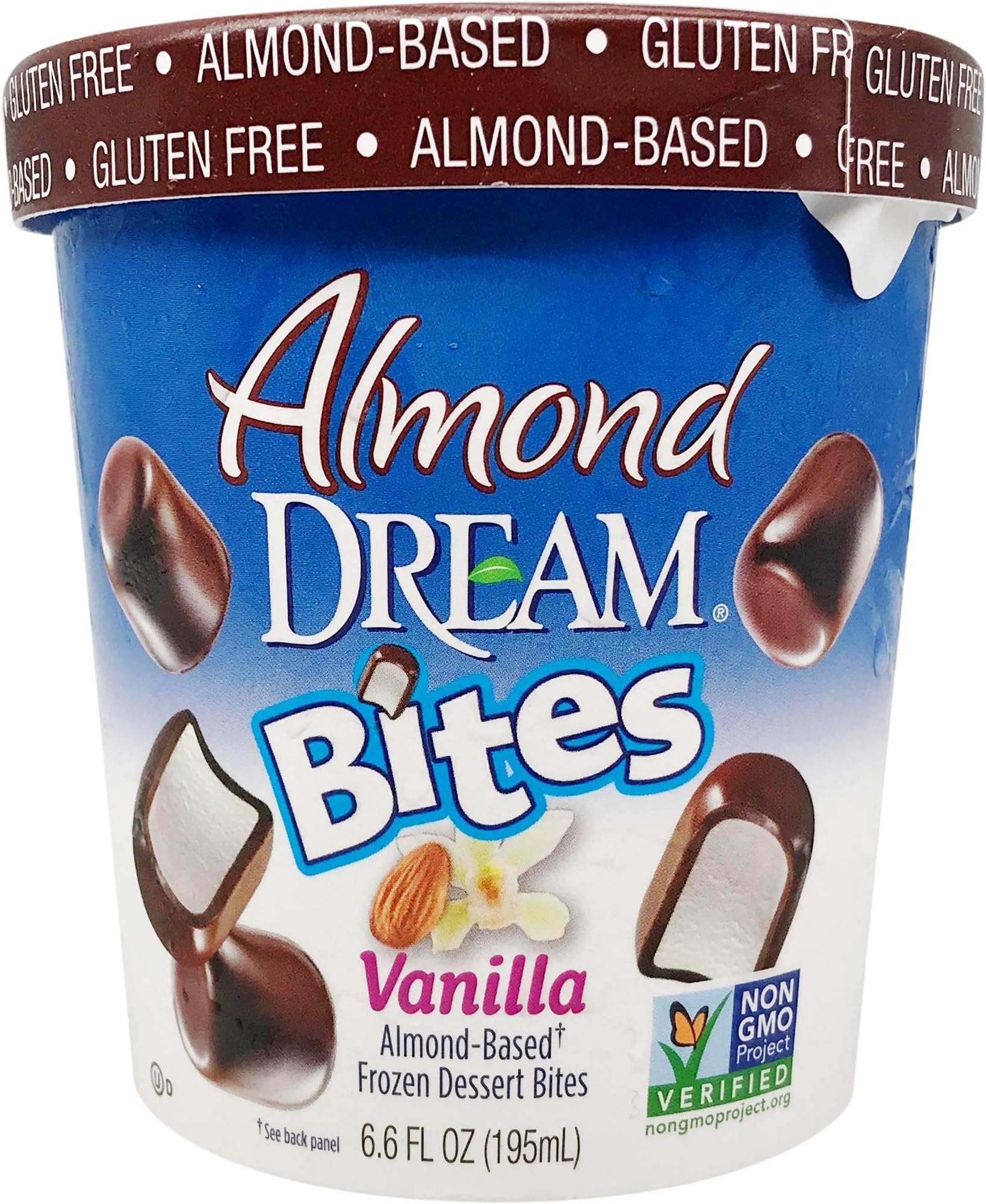 Almond Dream Vanilla Almond-Based Dessert Bites, 6.6 oz (Frozen)