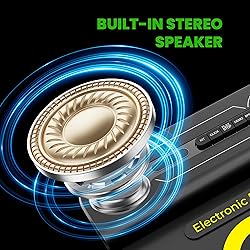 VerkTop Electric Drum Set Built-in Speaker, Kids