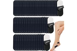 LAIAMER 60 Sheets Moleskin Tape Moleskin Adhesive Pads for Feet Blister Prevention Tape Blister Prevention Padding Avoid Skin Blister, Foot Protection for Boots Hiking Reduce Friction Pain (Black)