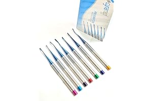 SYNAMED USA Premium German Dental Proximators/Luxating Elevator Set of 7 Dental Instruments