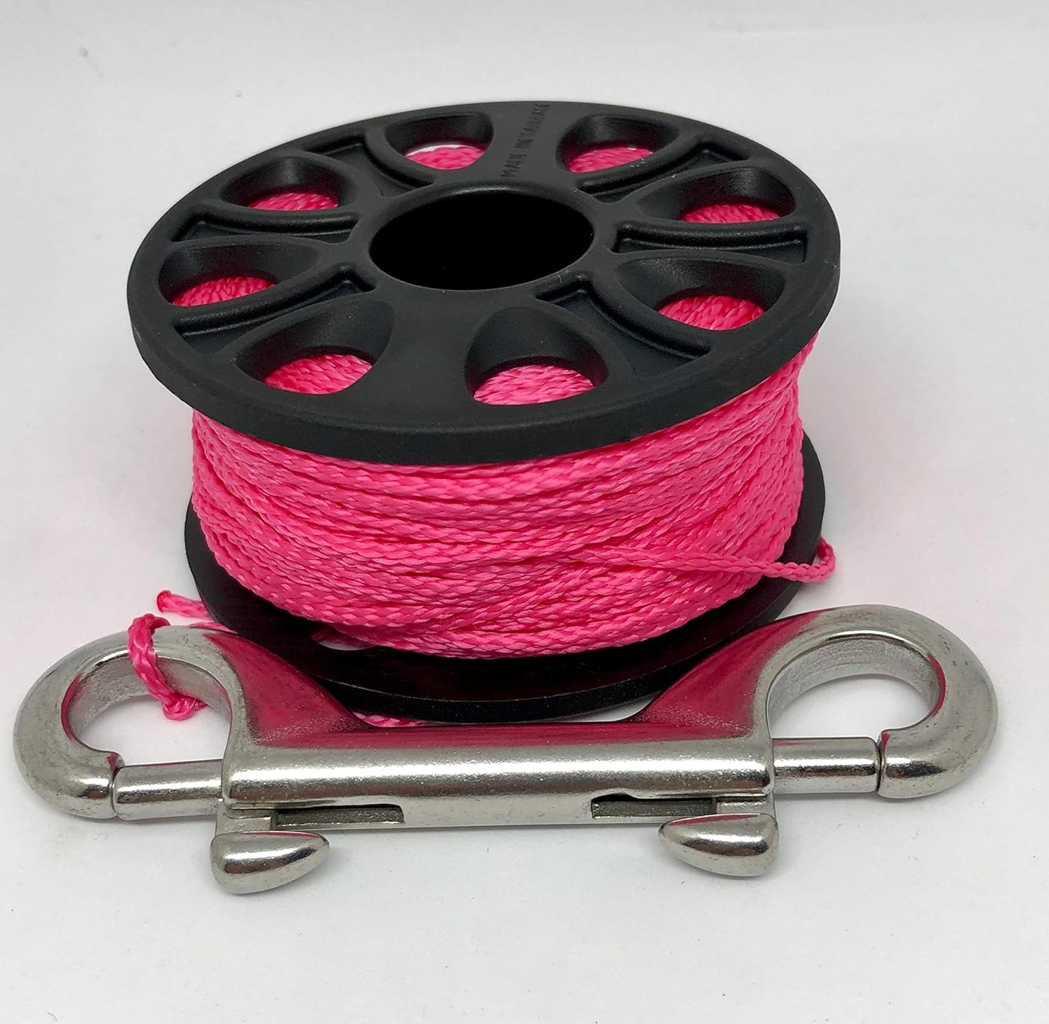 Scuba Diving Finger Reel 30m Pink Line Comes With A SS Double Ended