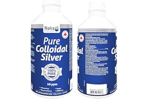 Colloidal Silver, 900 Naka Platinum Liquid - High Potency Immune Support Supplement