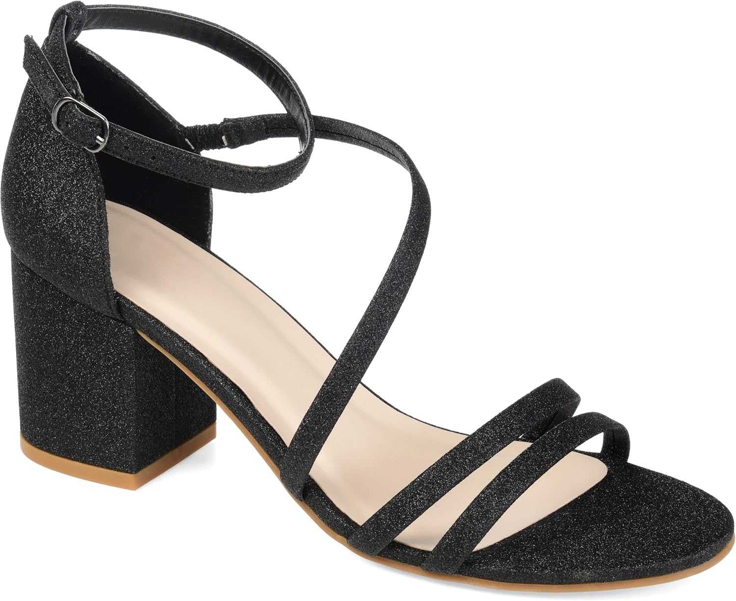 journee collection womens beyla pumps block heel