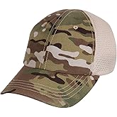 Rothco Mesh Back Tactical Cap – Breathable & Adjustable Baseball Uniform Hat
