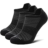Toughland Merino Wool Socks for Men & Women – 80% Merino Wool, No Show, Lightweight, Cushioned for Running, Hiking