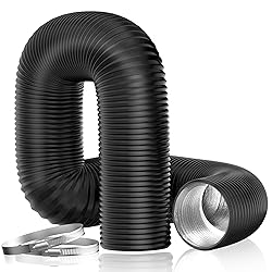 Dryer Vent Hose, 4'' Insulated Flexible Duct 16FT