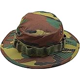 Belgian Army Style Boonie Cap Tacgear Military hat Jigsaw camo Ripstop Wide Brim