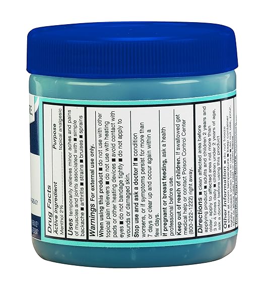 THERA|CARE PAIN RELIEVING MENTHOL GEL | TEMPORARILY RELIEVES THE MINOR ACHES AND PAINS OF MUSCLES AND JOINTS | SIZE: 8 OZ.