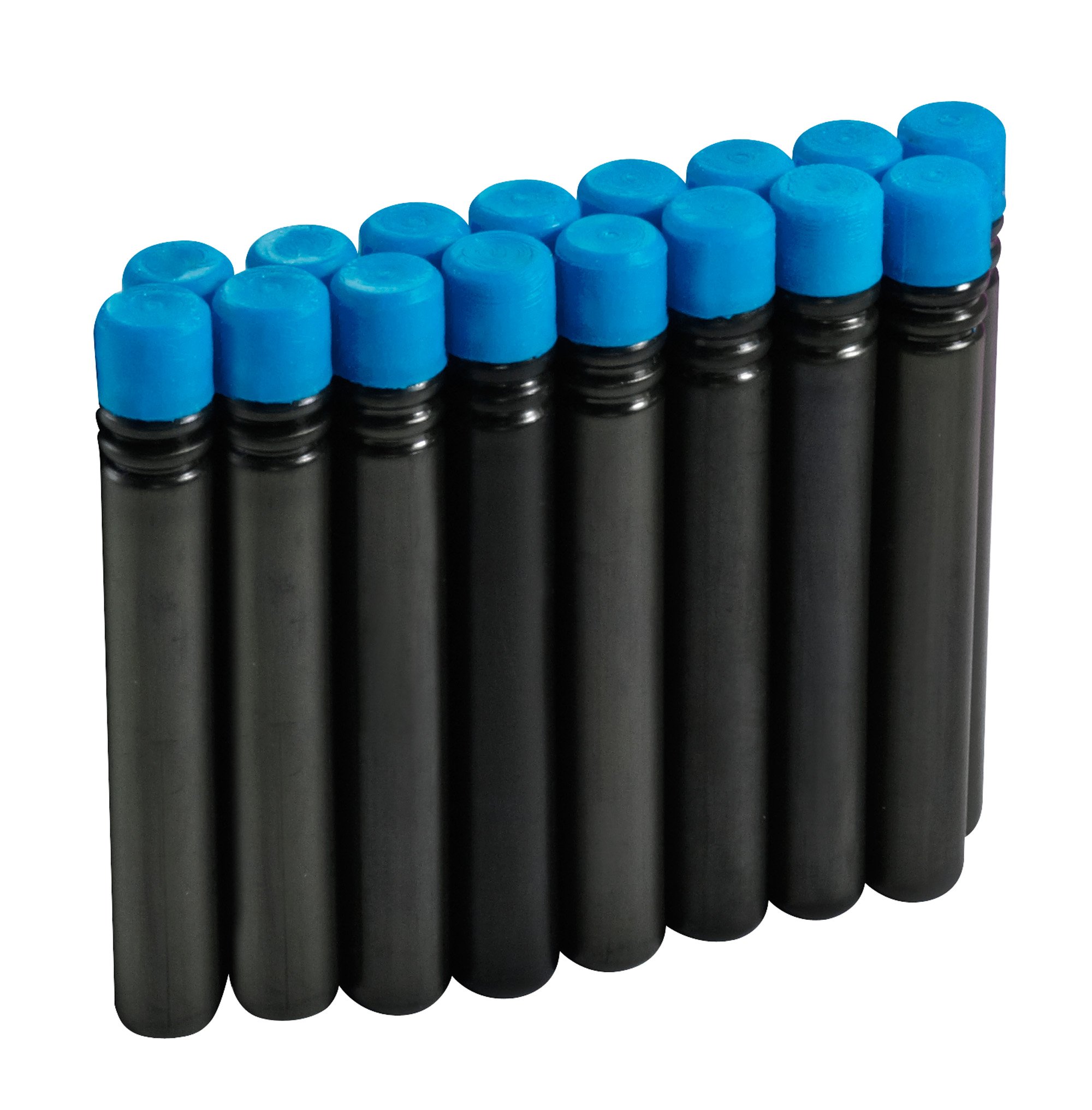 BOOMCO. Extra Darts, Black with Blue Tip (16 pack)