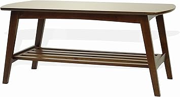 Amazon Com Sunbear Furniture Sacramento Rectangular Coffee Table