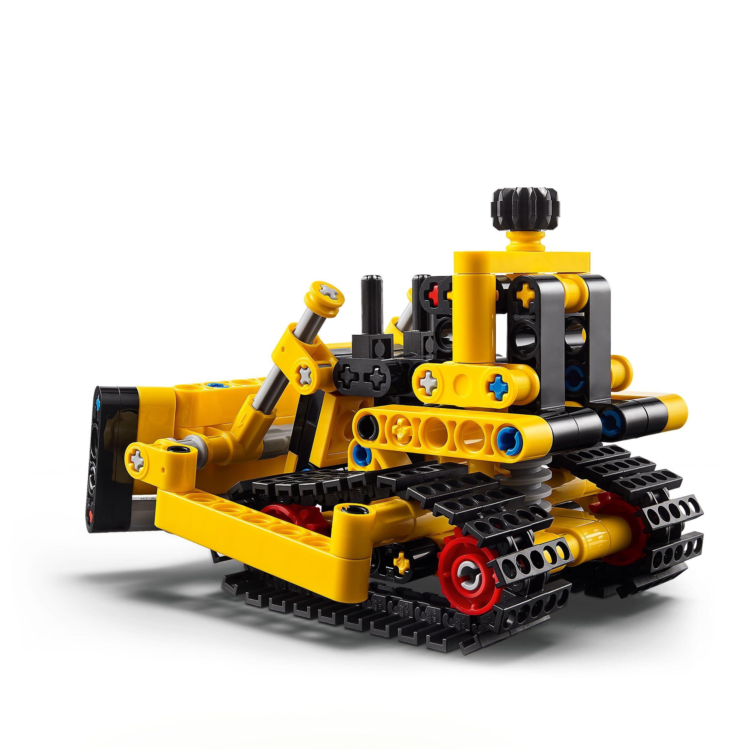 LEGO Technic Schwerlast Bulldozer, Spielzeug-Planierraupe zum Bauen, Ergänze Deine Baustelle, Konstruktionsspielzeug für Kinder, Technik-Geschenk für Jungs und Mädchen ab 7 Jahren 42163